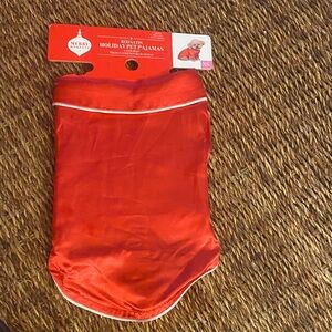 Red Holiday Pet Pajamas